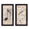 Homeroots Set Of Two Musical Notes Black Framed Print Wall Art, 2PK 405732 - alternate 1