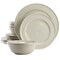 Martha Stewart Portillo 12 Piece Round Stoneware Dinnerware Set in Sharkey Grey 130257.12 - alternate 1