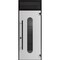 Vdomdoors Front Exterior Aluminum Door Ronex0521 Black Prehung Entry Steel Metal Modern Painted W36xH80+12 RONEX0521EXD-BLK-W36xH80+12-RH-I - alternate 1