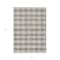 Homeroots 5' X 8' Taupe And Gray Plaid Washable Indoor Outdoor Area Rug 595518 - alternate 4