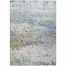 Homeroots 10' X 14' Blue Green And Ivory Abstract Washable Indoor Outdoor Area Rug 604576 - alternate 7