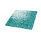Apollo Tile Skosh 11.6in x 11.6in Glossy Cerulean Green Glass Mosaic Wall and Floor Tile 18.69 sqft/case, 20PK APLNB88GN435A - alternate 4