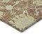 Homeroots 8' Copper Green And Ivory Round Floral Washable Indoor Outdoor Area Rug 605219 - alternate 5