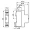 Siemens INSTA contactor 0/1-automatic with 1 NO contact and 1 NC contact Contact for 5TT5001-8 - alternate 2
