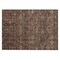 Homeroots 2' X 3' Chocolate Tribal Washable Indoor Outdoor Area Rug 564311 - alternate 1