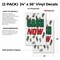 Signmission Cash Now, Vinyl Decals Only 24 Inch x 36 Inch, Vinyl Decal, 2PK DSB-2436-2PACK-Cash Now - alternate 2