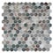 Apollo Tile Lucenza 12x12 in. Green Beige Matte Recycled Glass Hexagon Mosaic Tile (5.28 sq ft/case) 6PK APLGIO88SWRHEXA - alternate 3
