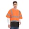 Protectx Short Sleeve T-Shirt, Class 2, Type R, Polyester, Orange, M, 3 PK ST-150SS1-OR-M-03 - alternate 3