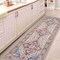 Jonathan Y Superbia Boho Medallion Border Non-Slip Machine-Washable Rose Clay/Cream 2 ft. x 8 ft. Runner Rug WSH502F-28 - alternate 5