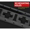 Mytee Products Horizontal & Vertical Cross E-Track - 5 Feet - Black Powder Coated ETKC5-BLK - alternate 4