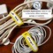 Grizzly Supply Cinch Strap, 12 in L, 0.75 in W, Hook and Loop Closure, Reusable, Yellow, 8PK GS-HLCS12-Yellow - alternate 5