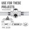 B & K 3/4 in. FIP each X 3/4 in. D FIP 3/4 in. D FIP Galvanized Malleable Iron Side Out Tee 311USOT-34 - alternate 2
