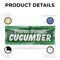 Signmission Farm Fresh Cucumber, 36 Inch x 96 Inch, Vinyl Banner B-96-30590 - alternate 4