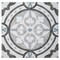 Andova Tiles Luv Amore Grey 8-in. Encaustic Spanish/Moroccan Patterned Matte Porcelain Wall & Floor Tile ANDLUV454 - alternate 3