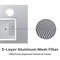 Wrightmaster 20 in. 450 CFM Ducted Insert Range Hood in Stainless Steel with 3 Speed Exhaust Fan ZR-CAS52913E - alternate 4