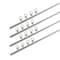 Mytee Products 4 Foot Aluminum L-Track 4 and Stud with Stainless Steel Ring 16, 16PK LTK4x4-LTKSx16 - alternate 1