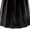 Baxton Studio Ulmer Metal Scalloped Side Table - Modern Round Accent Table for Indoor or Semi-Outdoor Use, Black 259-14289-ZORO - alternate 3