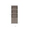 Homeroots 71" Three Tier Bookcase with Two doors 403759 - alternate 4