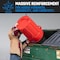 Magnum Tool 44 Gallon Trash Can, High-Vis Red, Construction Grade, Heavy Duty Plastic, 4PK CMTC-C000-44R04 - alternate 5
