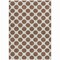 Homeroots 5' X 8' Brown And Ivory Polka Dot Washable Indoor Outdoor Area Rug 614882 - alternate 2