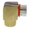 Viega PureFlow Press 90 elbow P 1 MPT 1 bronze 92560 - alternate 2