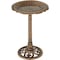 Best Garden Antique Bronze Flower Pedestal Bird Bath B014-B - alternate 6