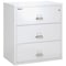 Fireking 3 Drawer, 1 Hr Fire & Impact Rated, 38" Wide Lateral Arctic White 3-3822-CAW - alternate 1
