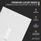 Anzzi 59 in. x 32 in. Barrier-Free Showerbase in White with Center Drain, SMC Construction, Slip-Resistant SB-AZ408C-WH - alternate 7