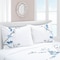 Homeroots Blue and White King 100% Cotton 200 Thread Count Washable Duvet Cover Set 528104 - alternate 5