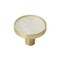 Amerock Accents 1-1/4 inch 32mm Diameter Gold/Mother of Pearl Cabinet Knob, 2PK 2PK36971MOP - alternate 1