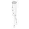 Z-Lite Aimie 7-Light Chandelier, 18 in W x 13 in H, Brushed Nickel 828P6-7R-BN - alternate 5