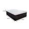 Homeroots 14" Hybrid Pocket Coil Copper Infused Gel Memory Foam Mattress 391643 - alternate 5