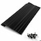 Waterlock Pro Aluminum Gutter Guard, Black, 100ft WP-5KS-100-BLK - alternate 1