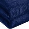 Homeroots Navy Blue Queen Polyester 180 Thread Count Washable Down Comforter Set 528947 - alternate 5