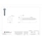 Tamper-Pruf Screws Tamper Resistant Screw, 1-1/4 in, Plain Finish, 18-8 Stainless Steel, Round Head One-Way Drive 151396 - alternate 3