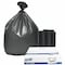 Genuine Joe 60 gal Trash Bags, XL, 1.55 mil (39 Micron), Gray, 50 PK GJO70343 - alternate 1