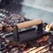 Megachef 8 x 4 Inch Rectangle Heavy Duty Cast Iron Grill Press 750124349M - alternate 5