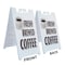 Signmission Fresh Brewed Coffee, A-Frame & 2 Decals Installed, Heavy-Duty Plastic Frame SBHD-D-2436-Fresh Brewed Coffee - alternate 4