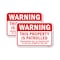 Signmission Property Patrolled Trespassers Prosecuted To Full, 18'' X 24'' 2 Signs, Heavy Gauge Aluminum, 2PK A-1824-2PACK-24814 - alternate 1