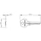 Siemens key for keyswitch, C, with special lock 3SU1950-0FP80-0AA0-ZY04 - alternate 3