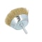 Zoro Select Cup Brush, 2 3/4"Dia., Brass Bristle 66254443238 - alternate 2
