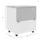 Koolmore 34 in. Commercial Milk Cooler for School and Cafeteria, 8 Crate Capacity with Heavy Duty Casters KM-MC34-HDC - alternate 4