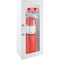 Encore Packaging Surface Mount Metal Fire Extinguisher Cabinet - Door with Handle - White IFS-5750-WT - alternate 1