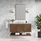 James Martin Vanities Marcello 48 in. Single Vanity, Chestnut w/ 3 CM Victorian Silver Silestone Top D200-V48-CSN-3VSL - alternate 3