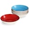 Elama Sebastian 24 Piece Double Bowl Stoneware Dinnerware Set in Assorted Colors ELM-SEBASTIAN24 - alternate 4