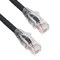 Sanoxy 25ft Cat6 550 MHz UTP Ethernet Network Patch Cable W/ Clear Snagless Boot, Black SNX-CBL-LDR-C6117-1025 - alternate 1