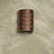 Luxury Lighting Zenia 8.5 in Ceramic Outdoor Wall Light, Punched Groove Pattern, Rubbed Copper Paint Finish, 2PK (2) 100-01-ACop-ud-7 - alternate 2