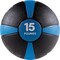 Gofit Medicine Ball (15 Lbs., Blue/Black) GF-MB15 - alternate 1