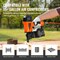Vevor Coil Siding Nailer 1-1/4 in to 2-1/2 in 15 Degree Pneumatic Nail Gun CN65 - alternate 4