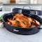 Oster Castillo 16.5 x 13 Inch Enamel on Steel Roaster Pan with Lid in Navy Blue 143749.02 - alternate 3